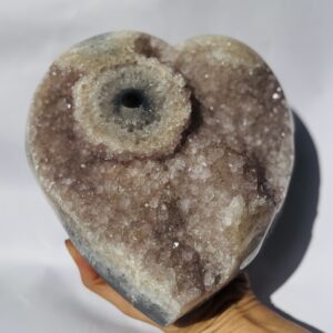 Corazón de amatista